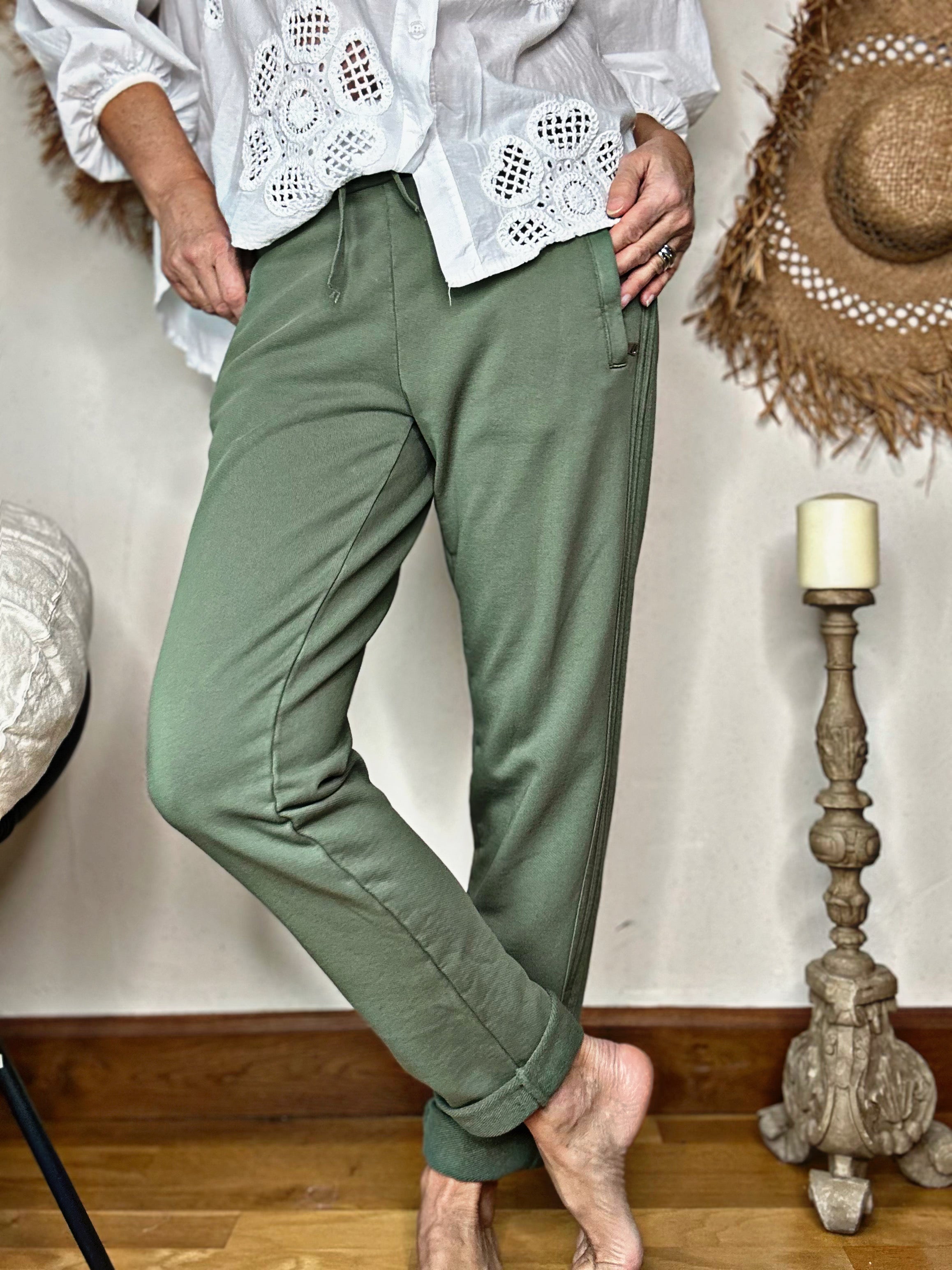 Pantalon MARCEAU Kaki