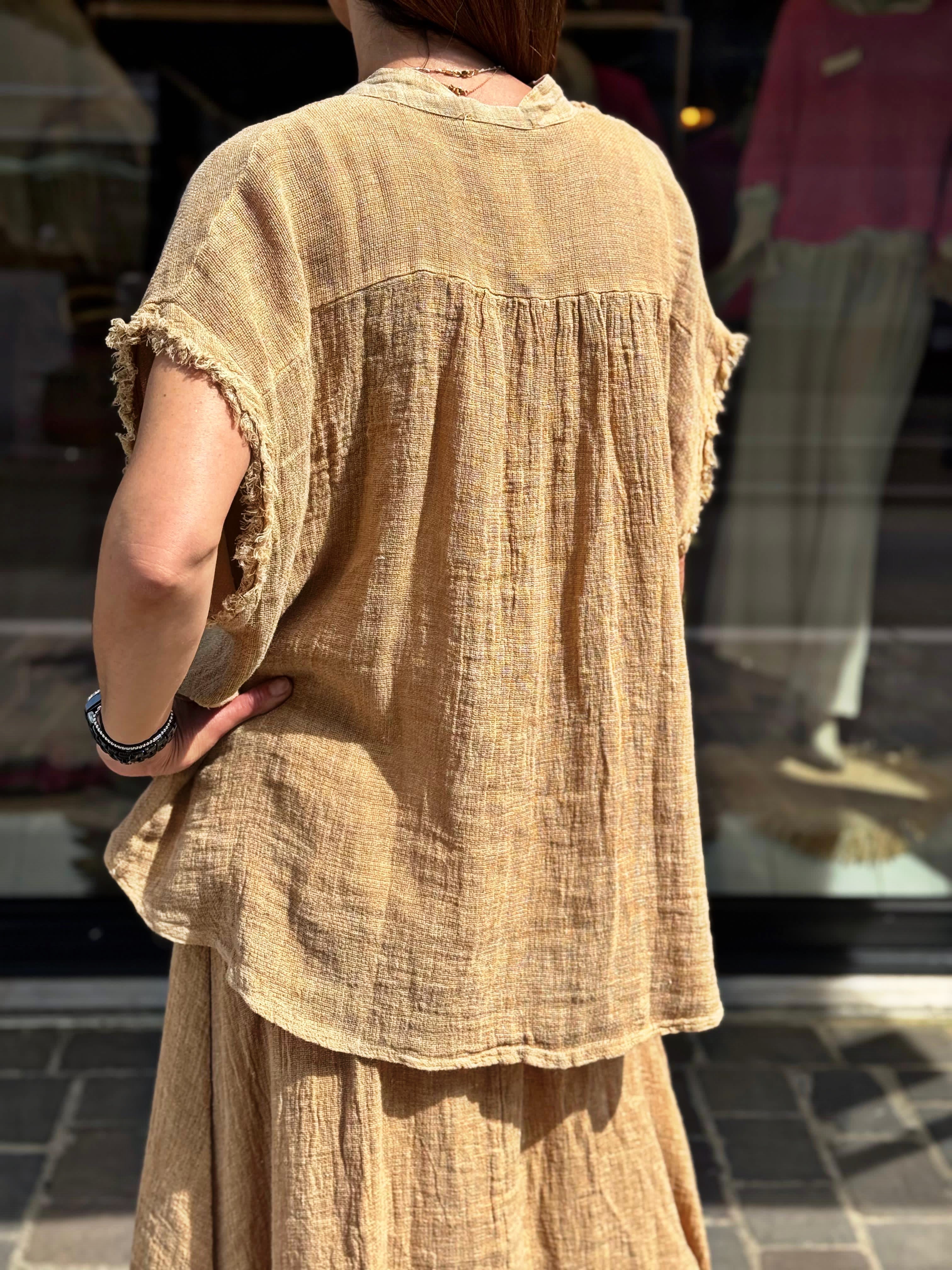 Top PAOLO Camel