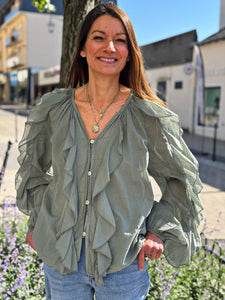 Chemise NINA Kaki
