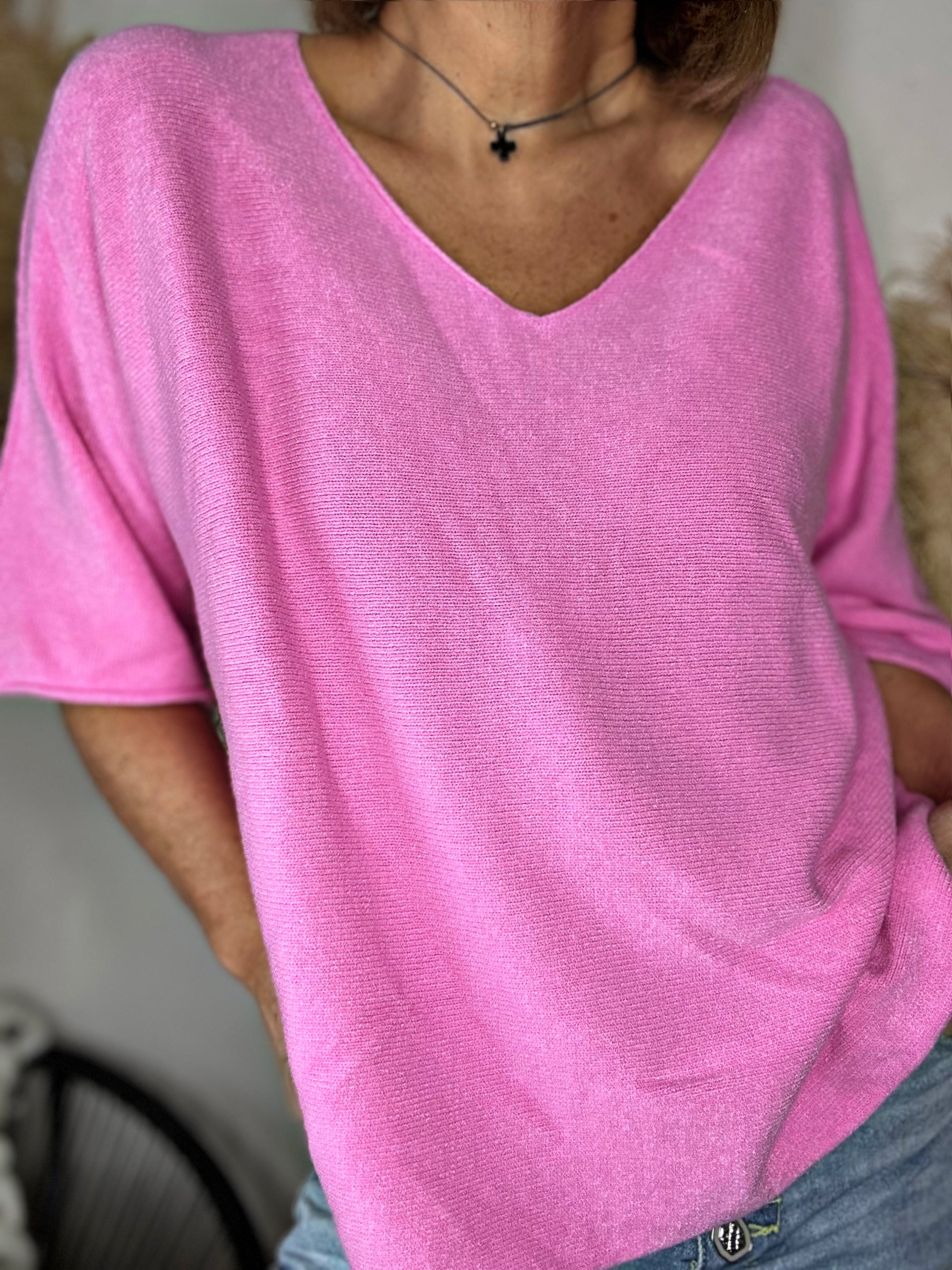 Pull tout doux ARY Rose malabar