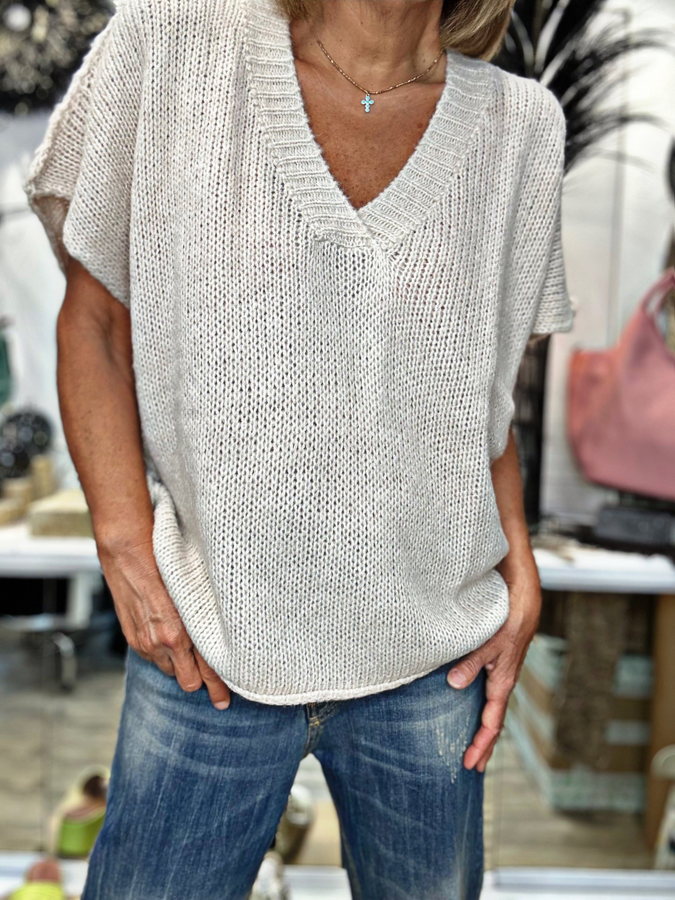 Pull ALIEN Beige clair