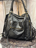 Charger l'image dans la galerie, Sac multi poches SANDRO Noir
