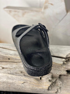 Sandales DINA Noir pailleté