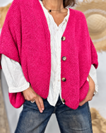 Load image into Gallery viewer, SOLENE Cardigan Blue
