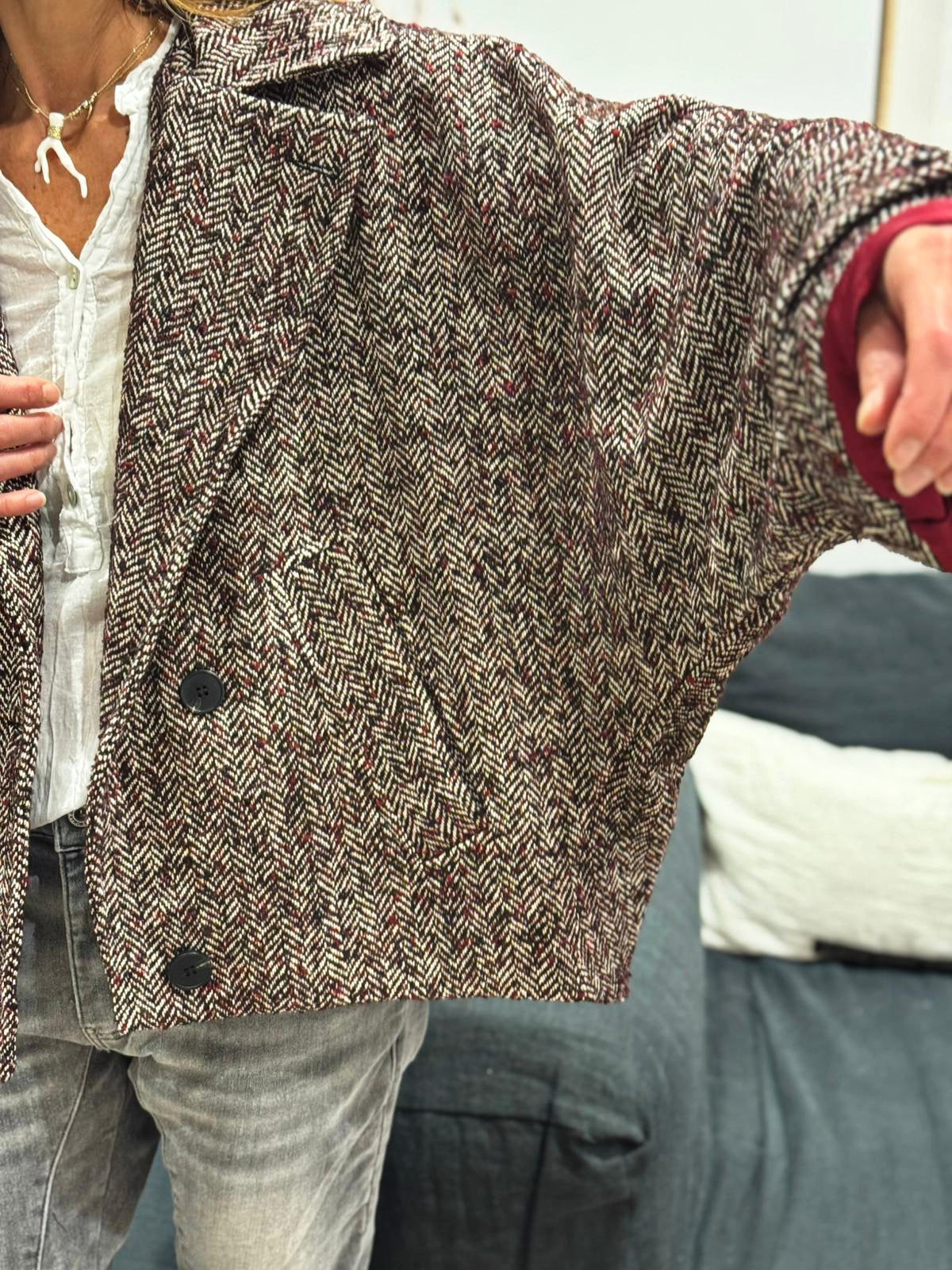 Veste SAMY Bordeaux
