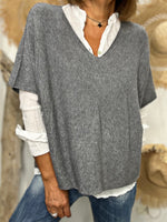 Charger l'image dans la galerie, Pull doux LALY Gris
