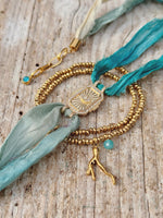 Charger l&#39;image dans la galerie, Bracelets THIAGO Turquoise
