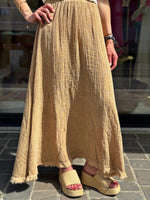 Charger l&#39;image dans la galerie, Jupe PAOLA Camel
