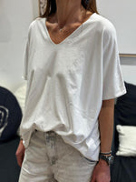 Charger l'image dans la galerie, Tee shirt uni LORIS Blanc
