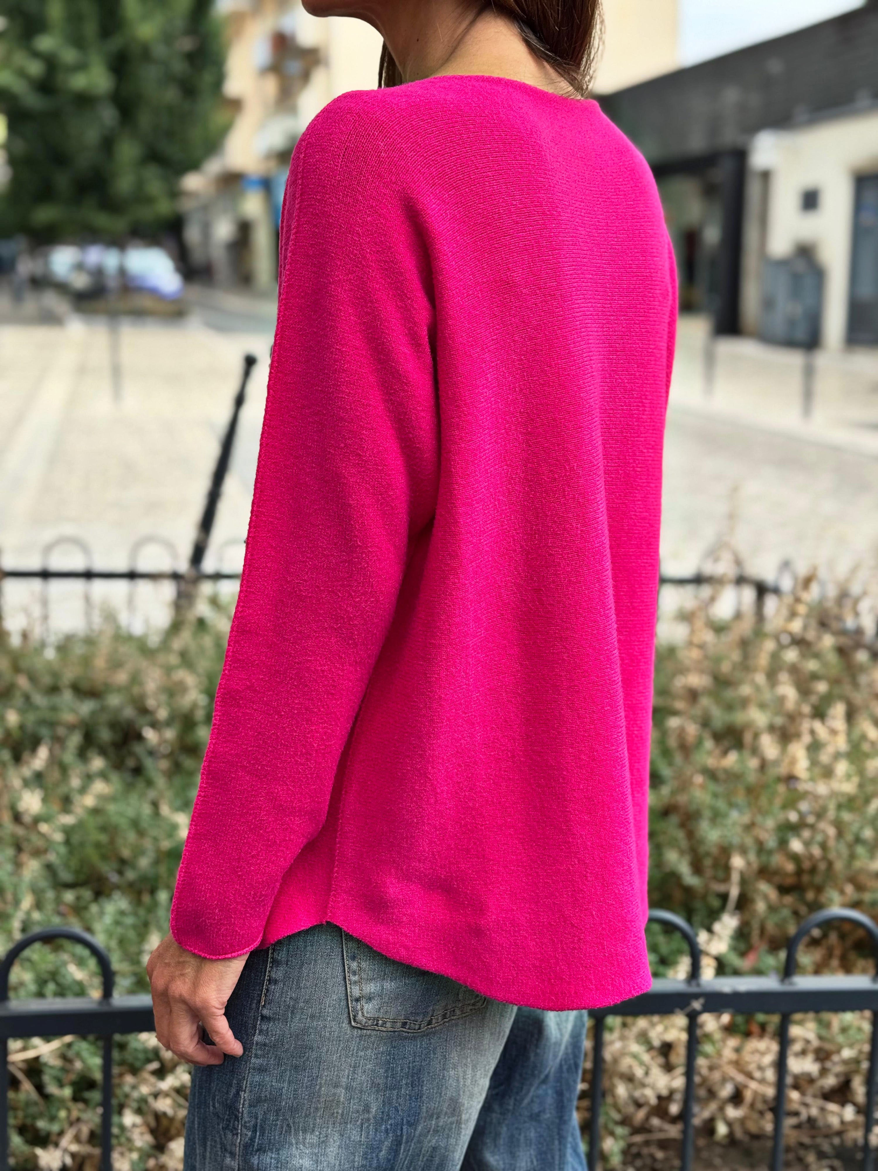 Pull doux TAO Fuchsia