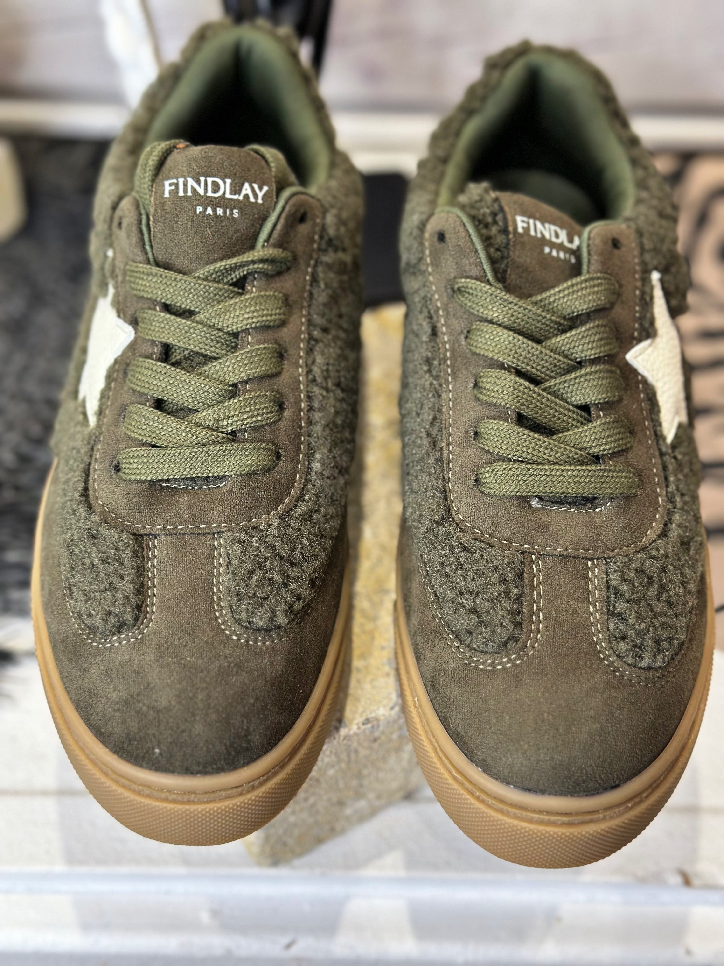 Baskets LILOU Kaki