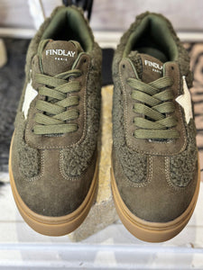Baskets LILOU Kaki