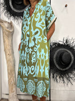 Charger l'image dans la galerie, Robe LILI Turquoise
