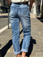Charger l'image dans la galerie, Jeans Place du Jour bleu  - SELYA
