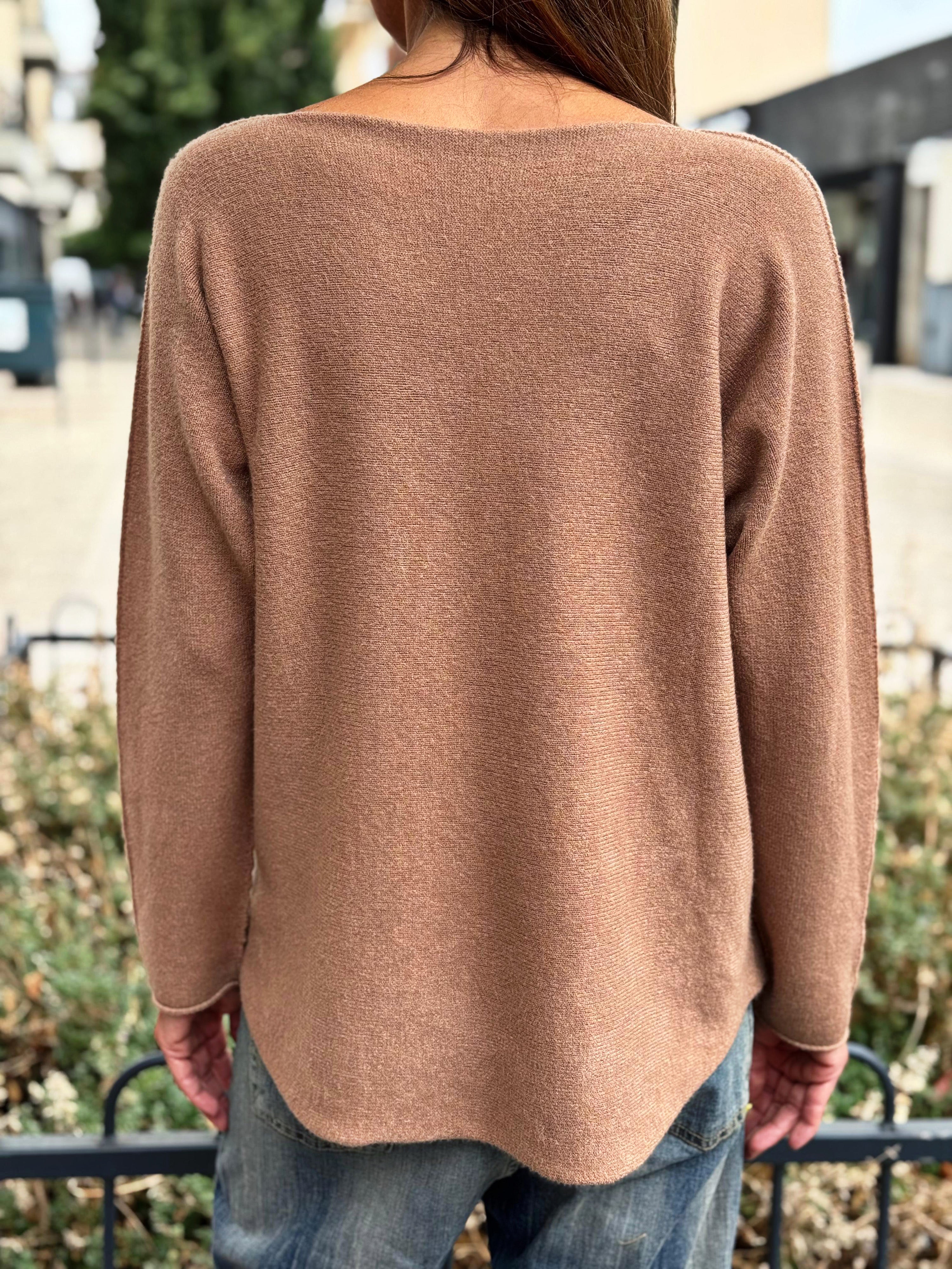 Pull doux TAO Camel