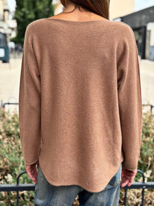 Pull doux TAO Camel