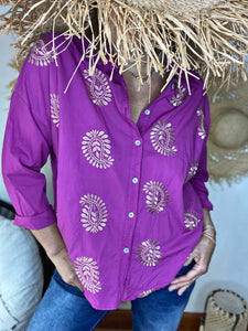 Chemise FLAURE Fuchsia