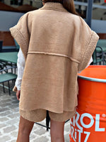 Charger l&#39;image dans la galerie, Blouson sans manche LOOMY Camel
