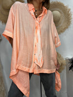 Charger l'image dans la galerie, Chemise CHARLIE Orange fluo
