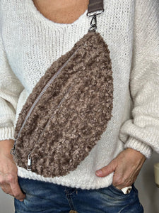 Sac banane ANGE Taupe