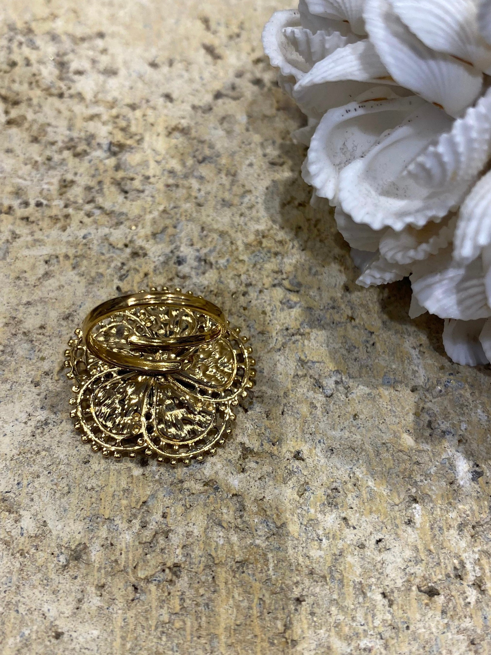 Bague ALOHA Doré