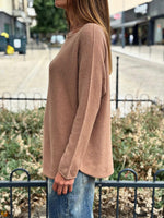 Charger l&#39;image dans la galerie, Pull doux LINO Camel
