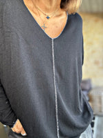 Charger l'image dans la galerie, Pull doux MARCO Noir
