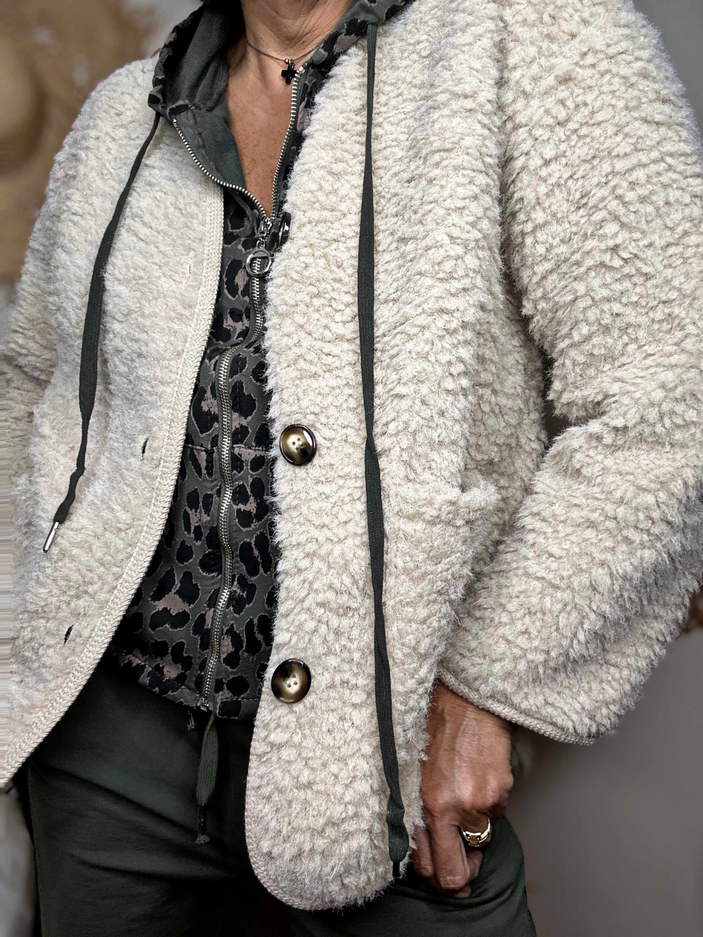 Veste ADELIA Beige clair