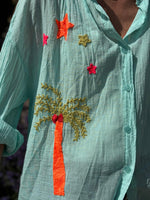 Charger l&#39;image dans la galerie, Chemise FABIOLA Aqua
