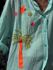 Chemise FABIOLA Aqua