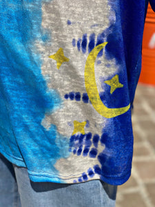 Tee shirt PALMIE Bleu électrique