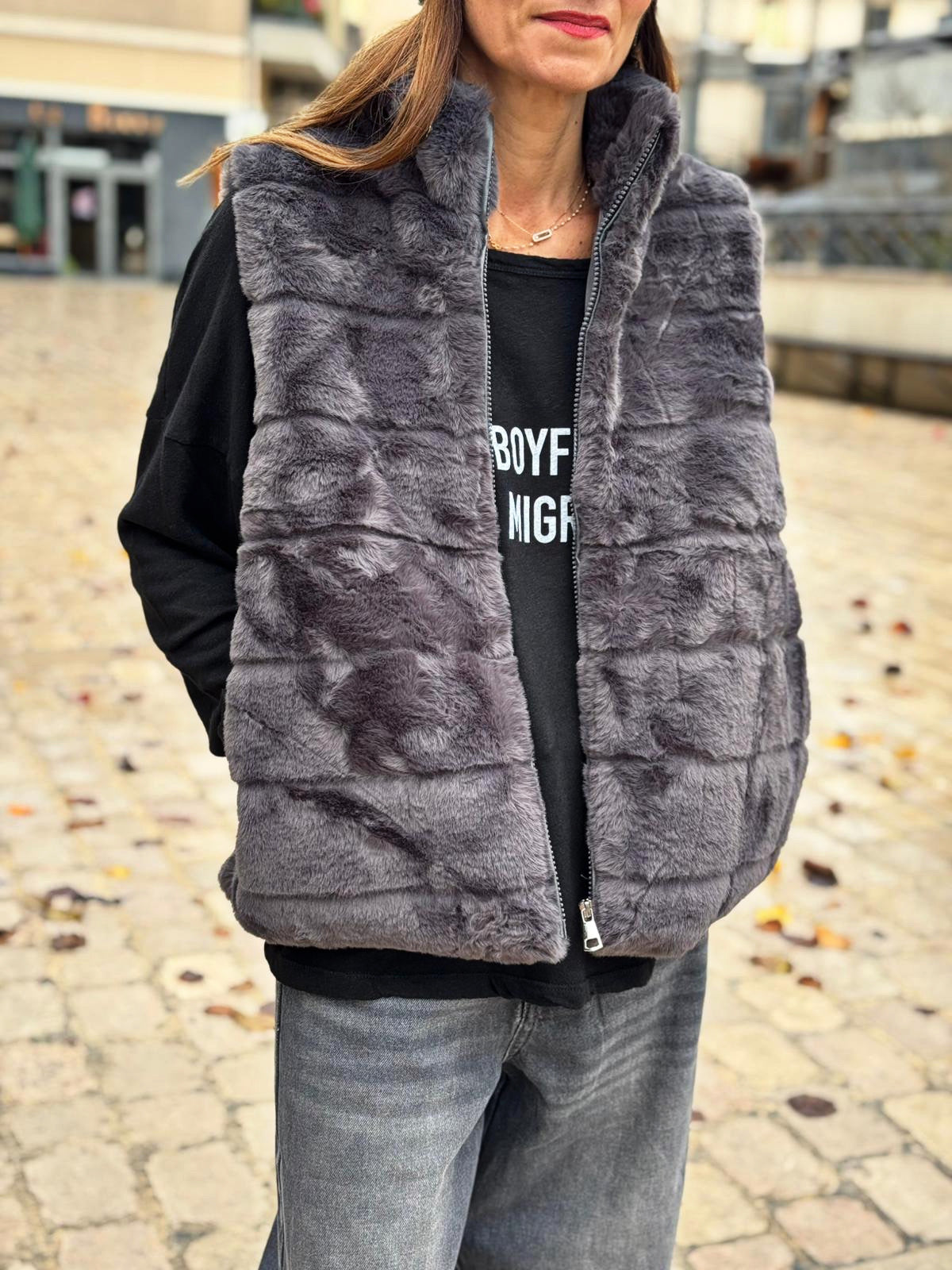 Gilet LIVO Anthracite