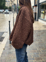 Charger l&#39;image dans la galerie, Blouson DARIO Choco
