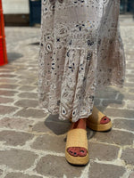 Charger l'image dans la galerie, Robe BANDANAS beige
