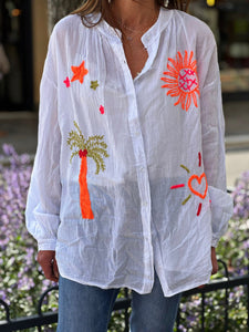Chemise FABIOLA Blanc