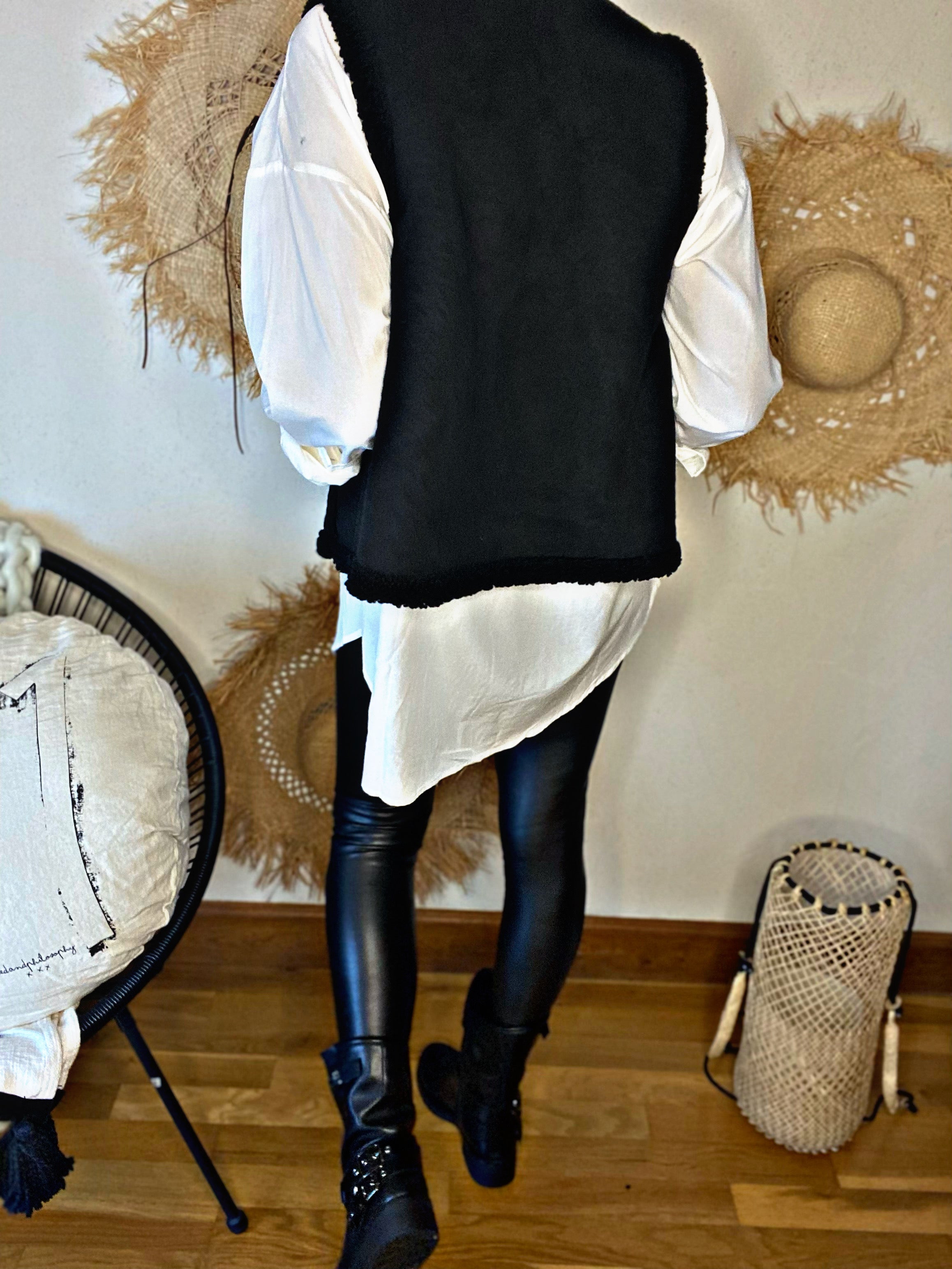 Gilet sans manche GAEL Noir