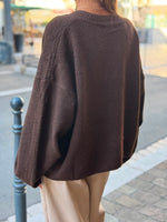 Charger l'image dans la galerie, Pull LOUNA Chocolat
