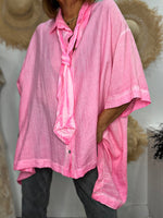 Charger l'image dans la galerie, Chemise CHARLIE Rose fluo
