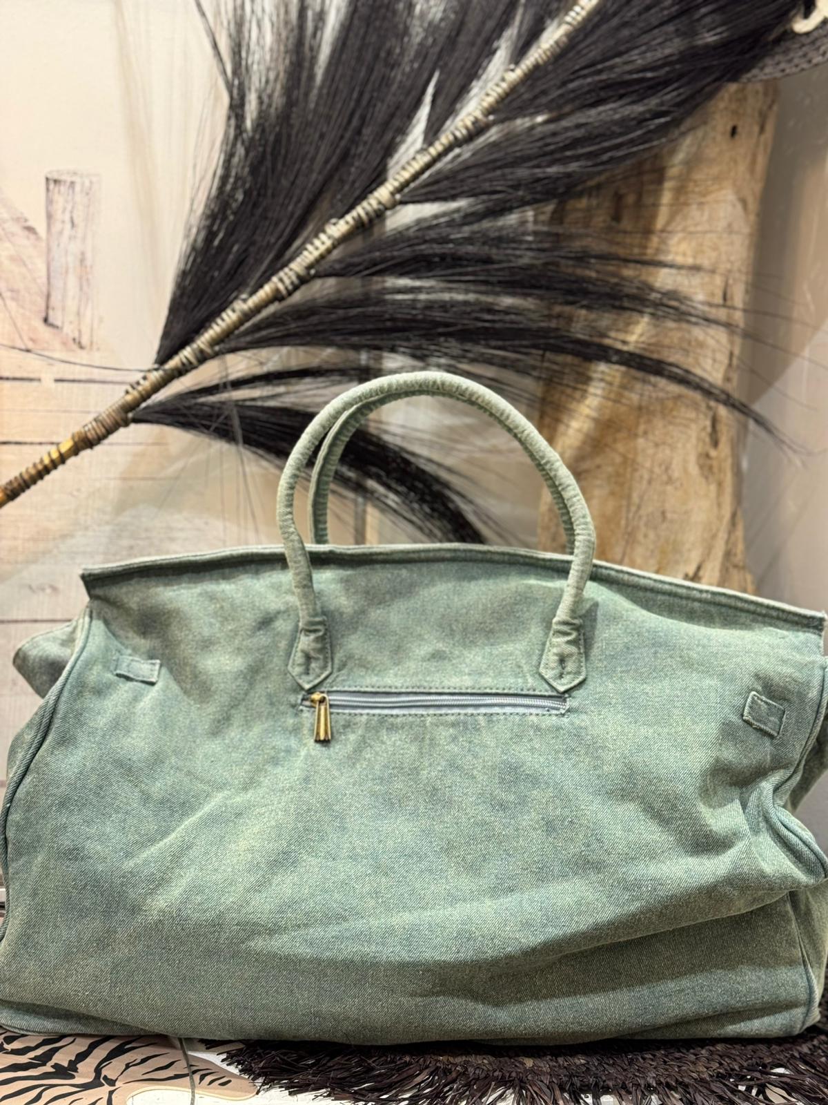 Sac ZARO jeans bleu clair