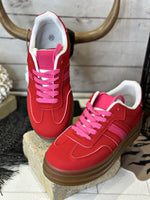 Charger l&#39;image dans la galerie, Baskets PAQUITA Rouge
