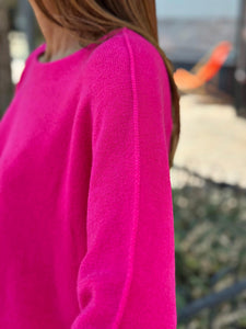 Pull doux LINO Fuchsia
