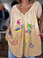 Charger l&#39;image dans la galerie, Blouse MOMENT Camel
