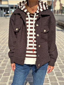 Blouson bouclette GAB Choco