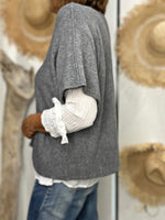 Charger l'image dans la galerie, Pull doux LALY Gris
