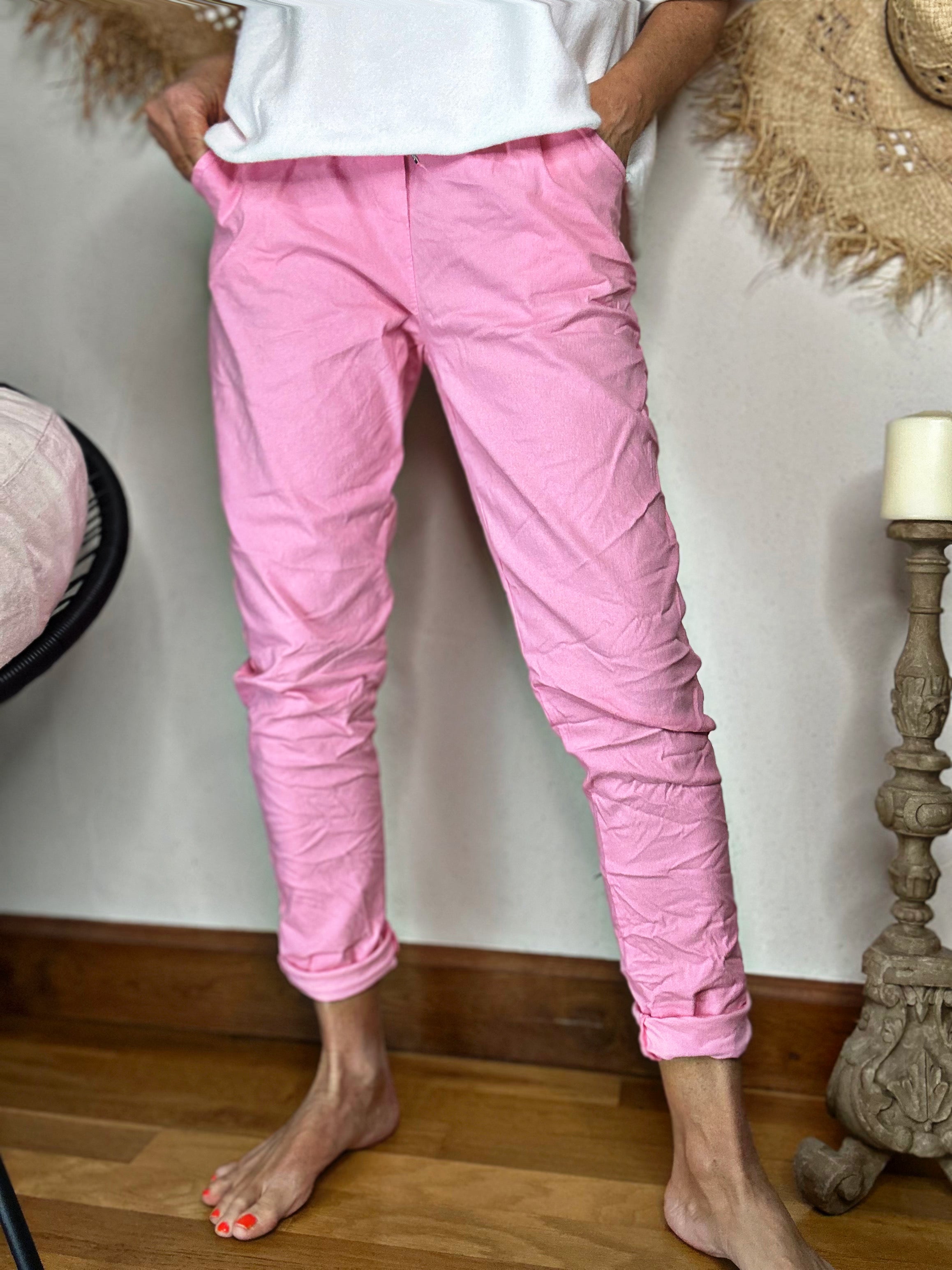 Pantalon magique TALLY Rose malabar