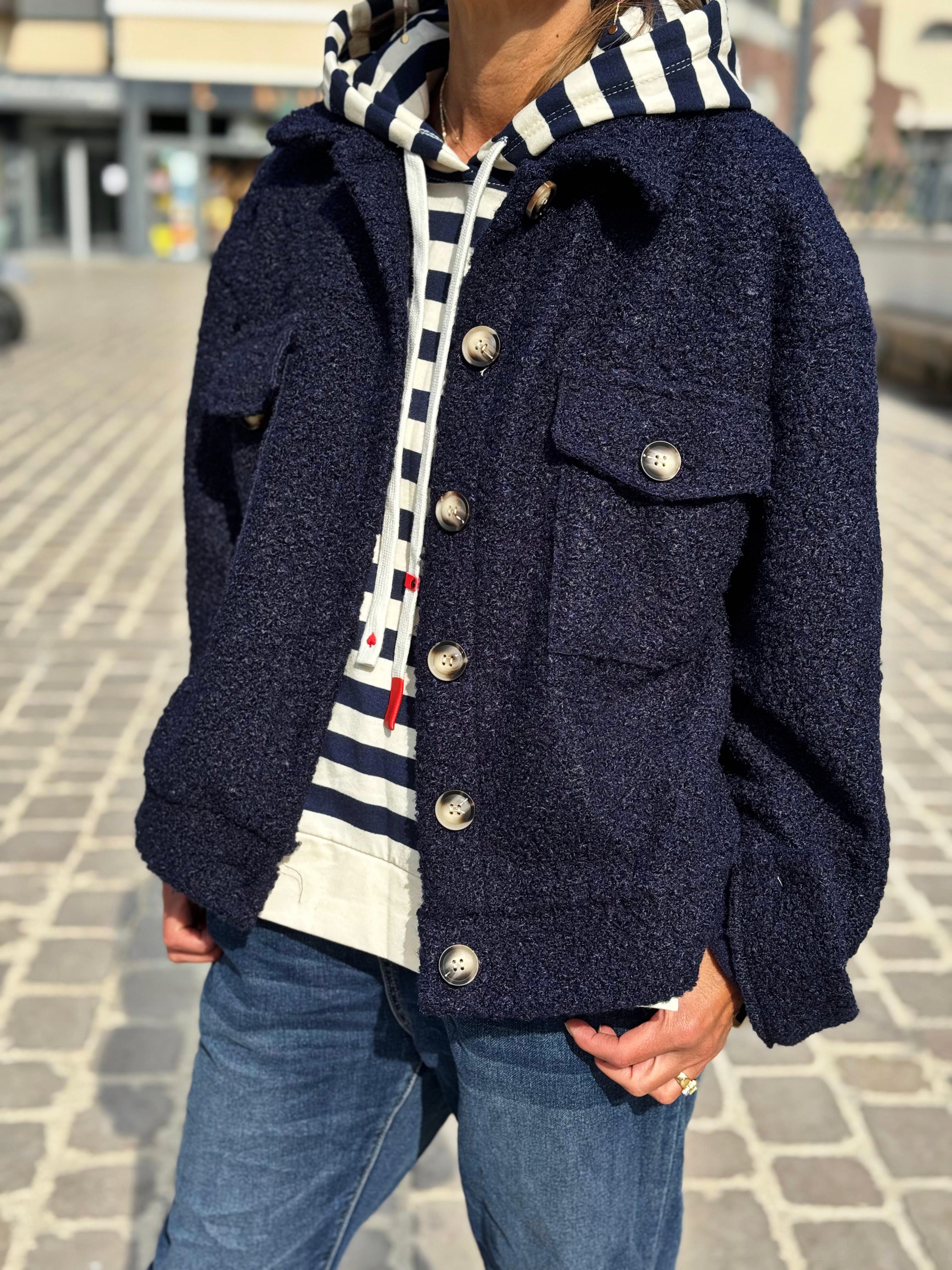 Blouson bouclette GAB Marine