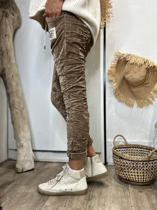 Pantalon NAHO Taupe