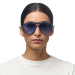 Charger l'image dans la galerie, Lunettes de soleil ALESSIO bleu  - OKKIA
