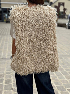Gilet sans manche KIM Beige