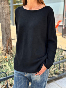 Pull doux LINO Noir